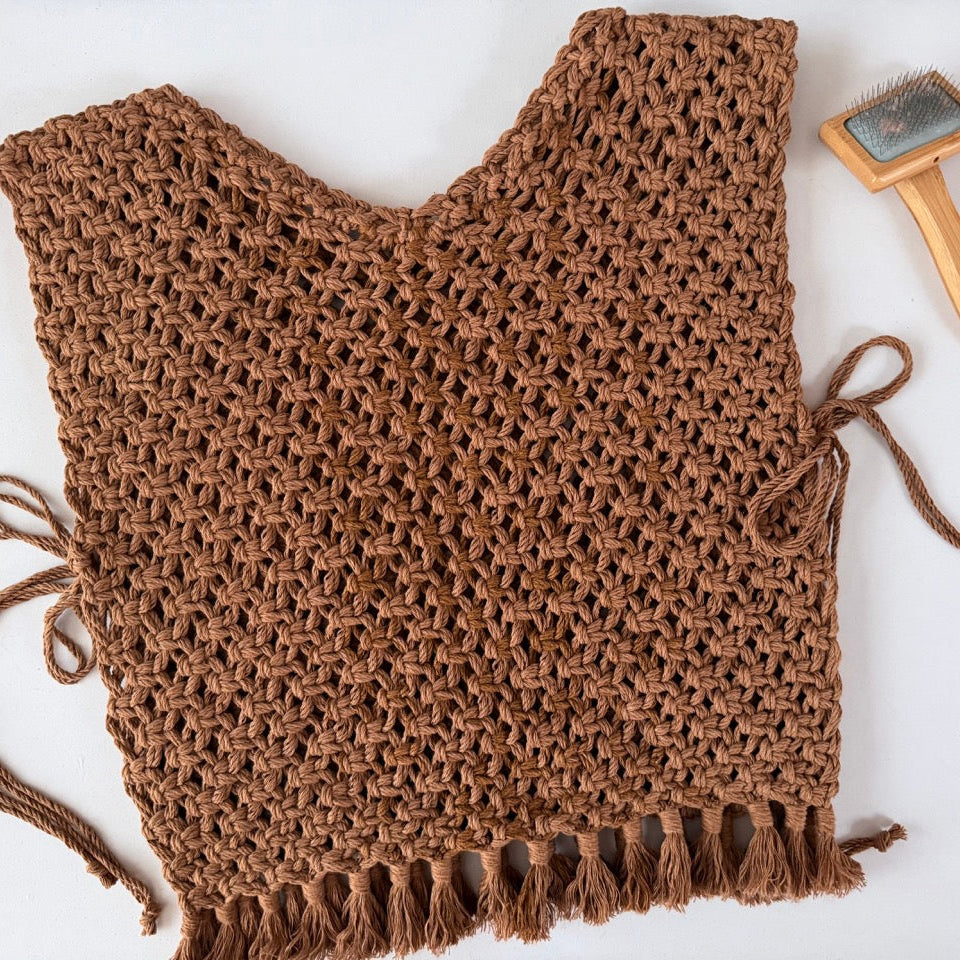 Clase en Línea: Chaleco de Macramé