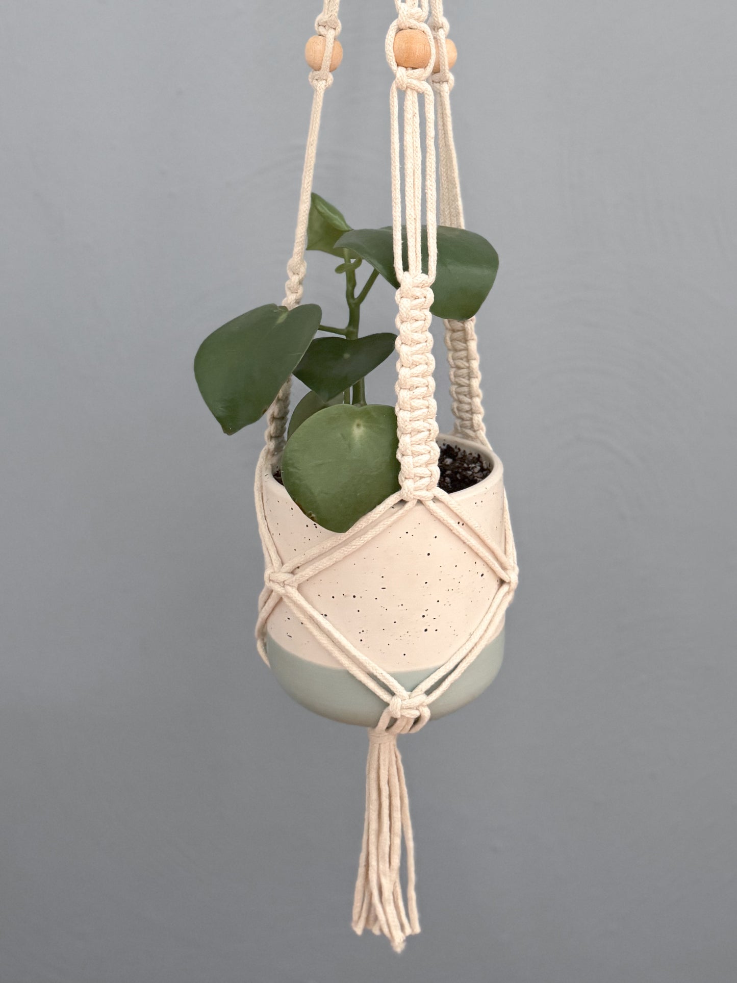 Patrón de Macramé - Maceteros