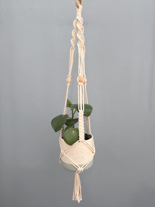 Patrón de Macramé - Maceteros