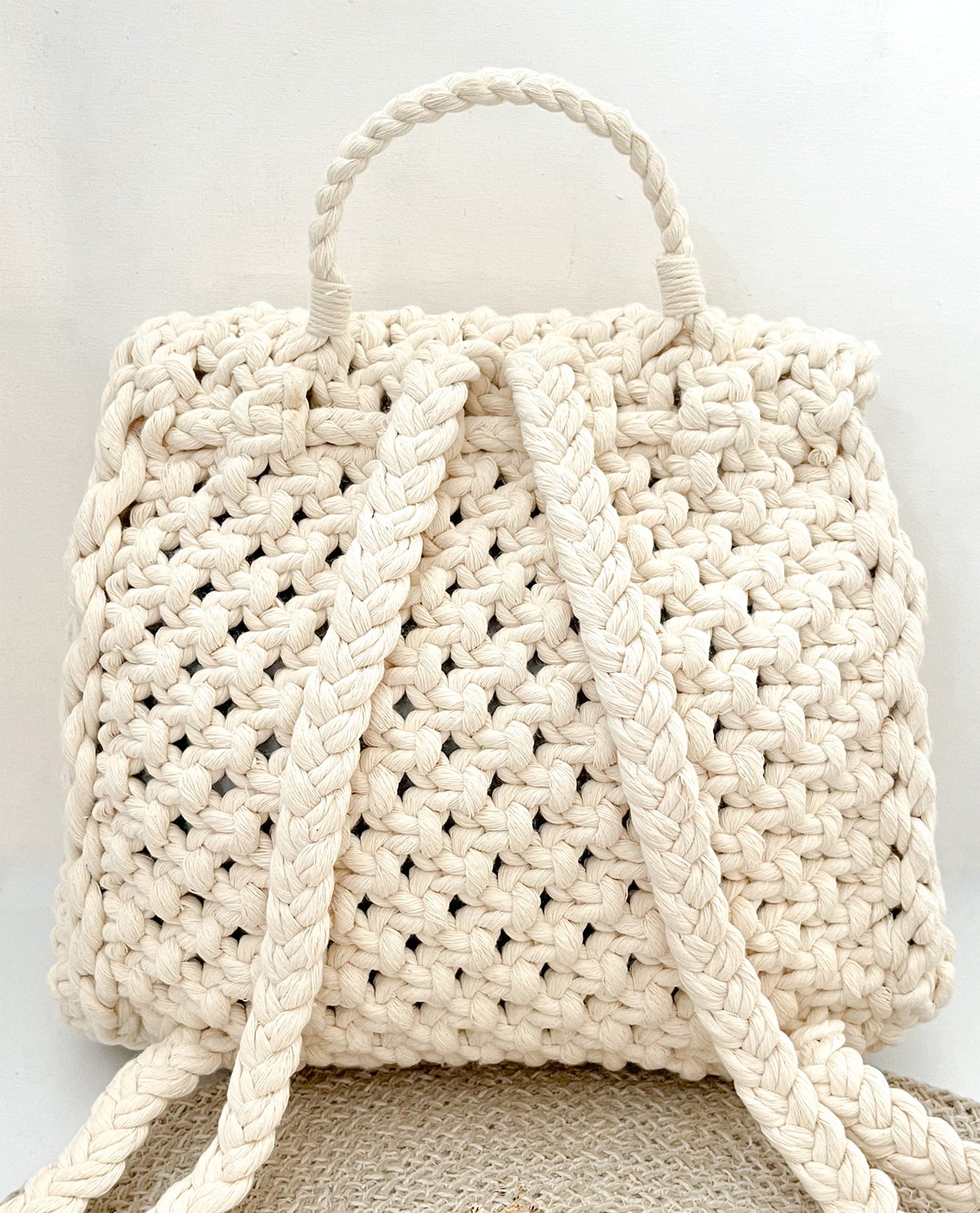 Patrón de tejido - Mochila Margot
