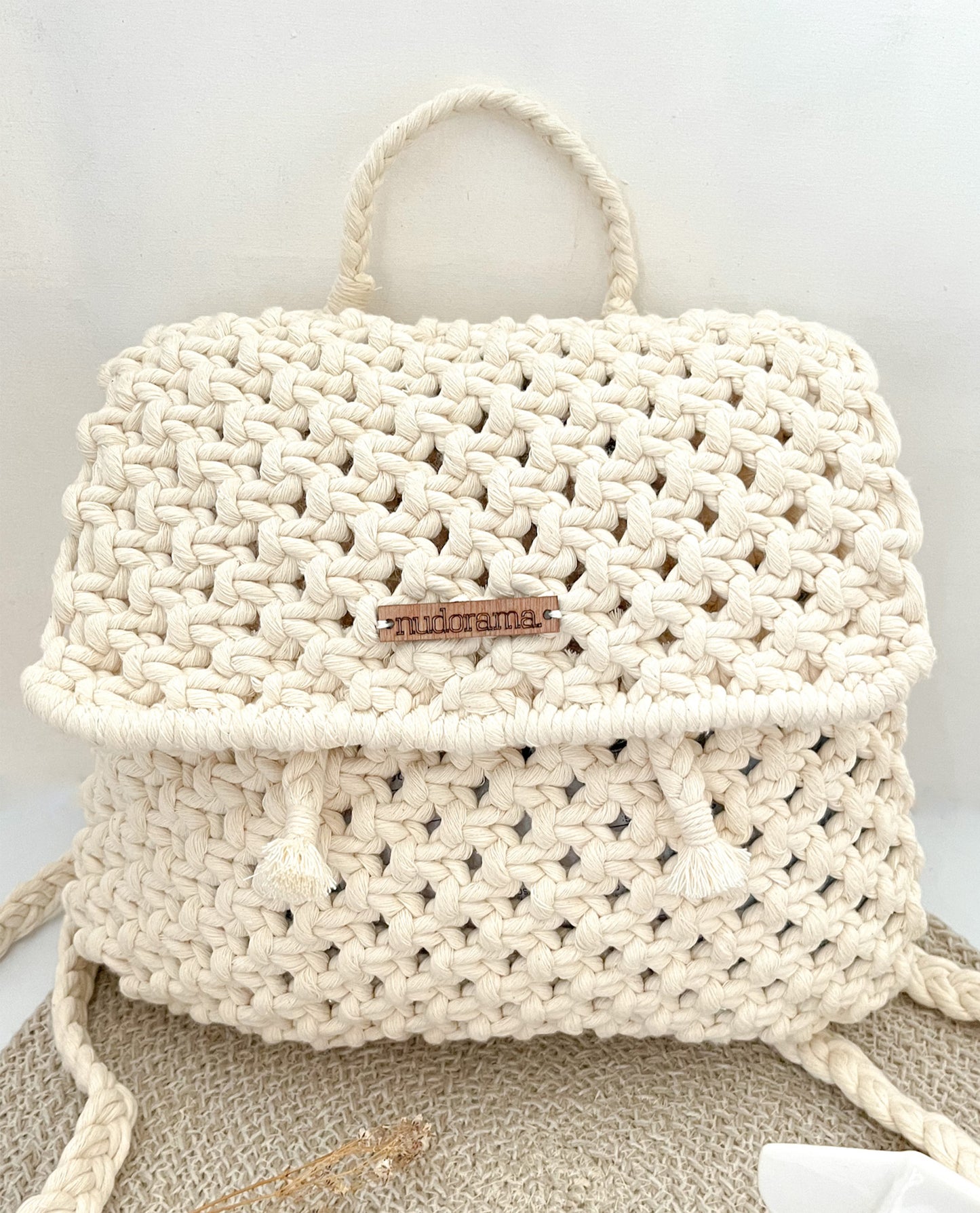 Patrón de tejido - Mochila Margot