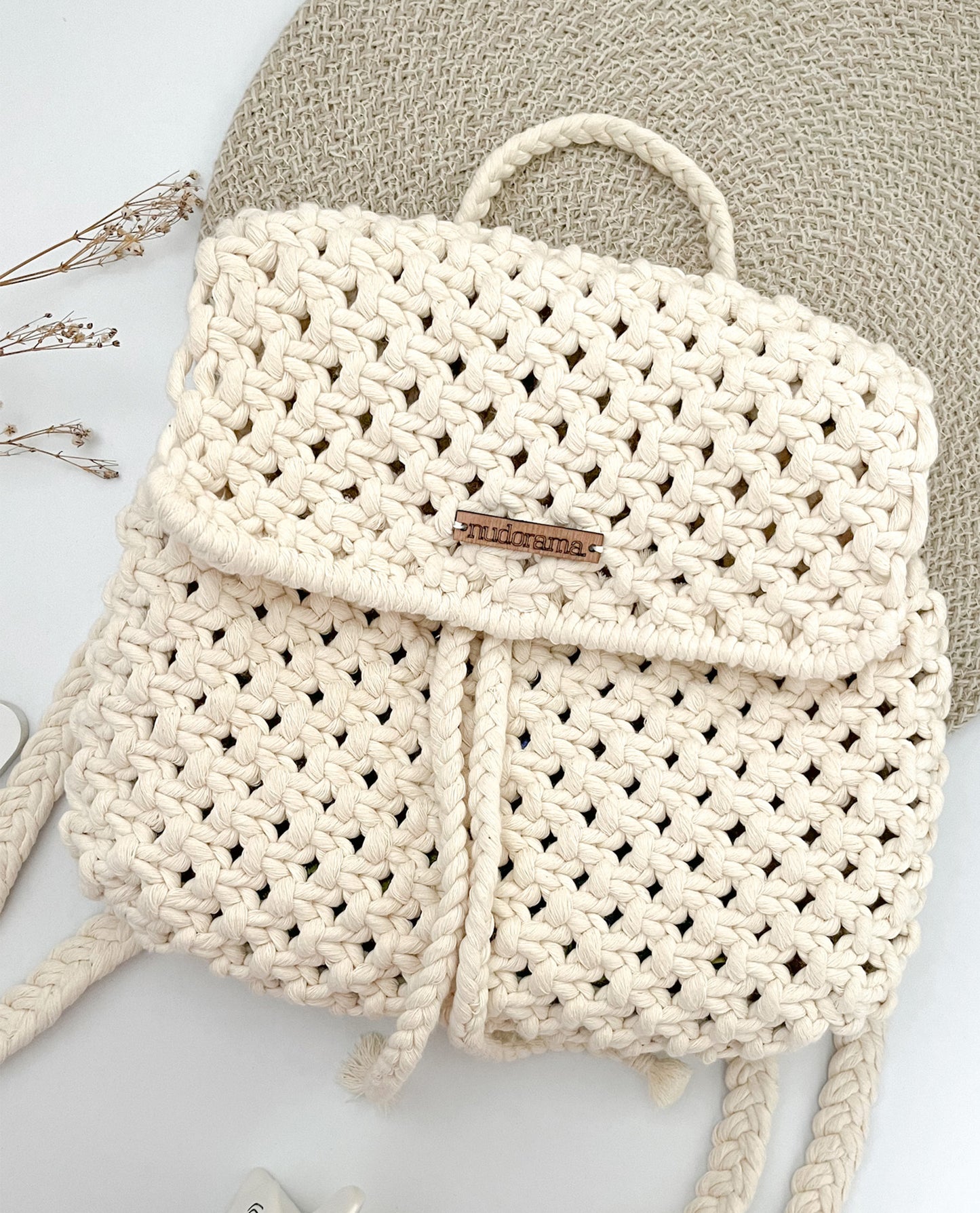 Patrón de tejido - Mochila Margot