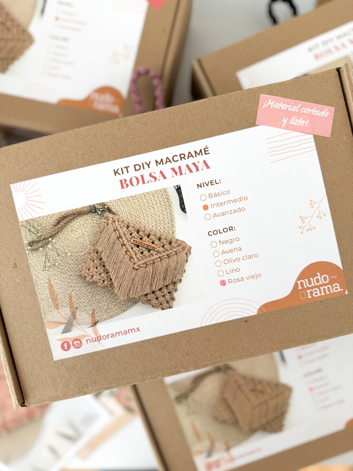 Kit DIY - Bolsa Maya