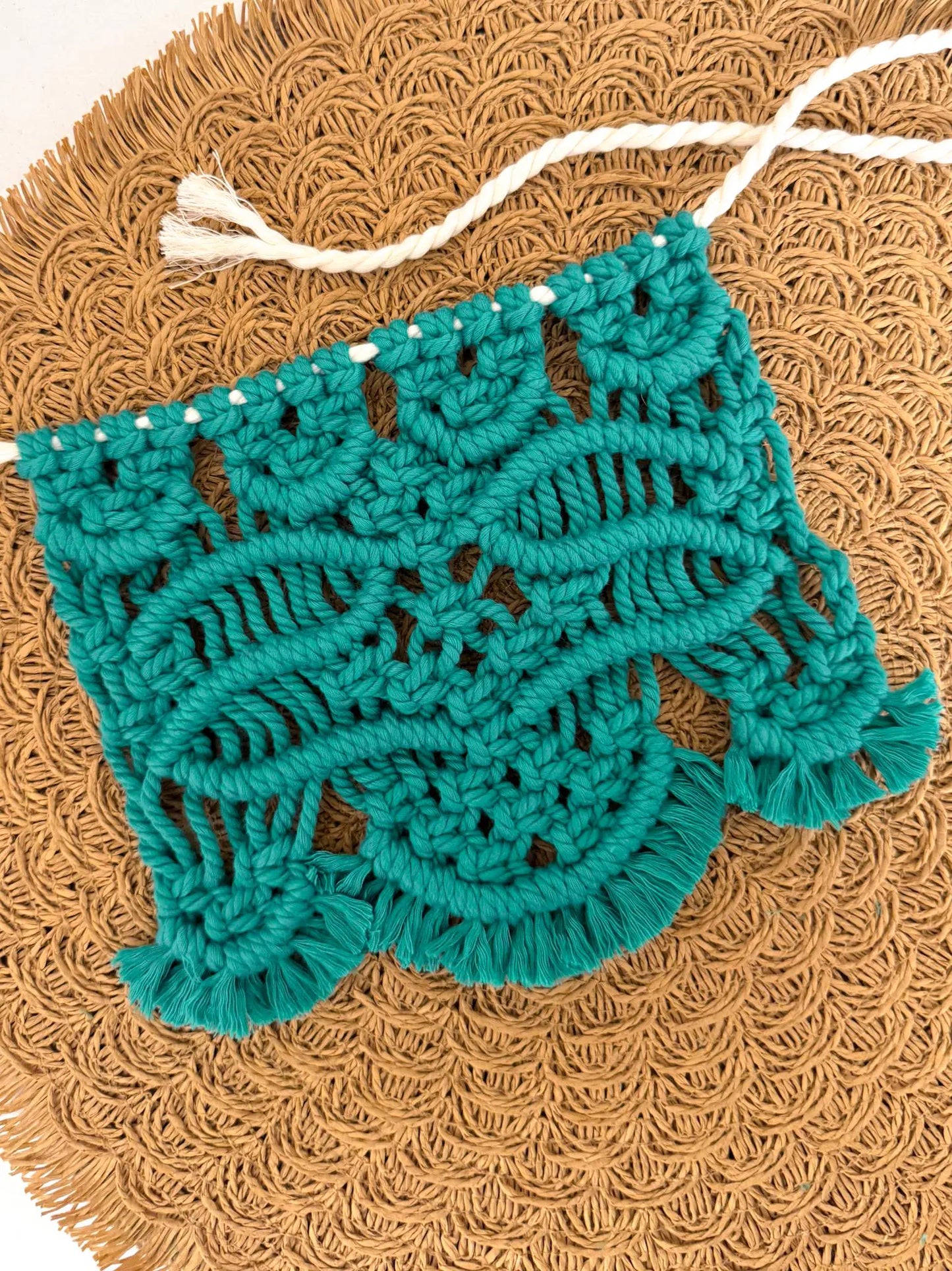 Patrón de Macramé - Banderin estilo "Papel Picado Mexicano"