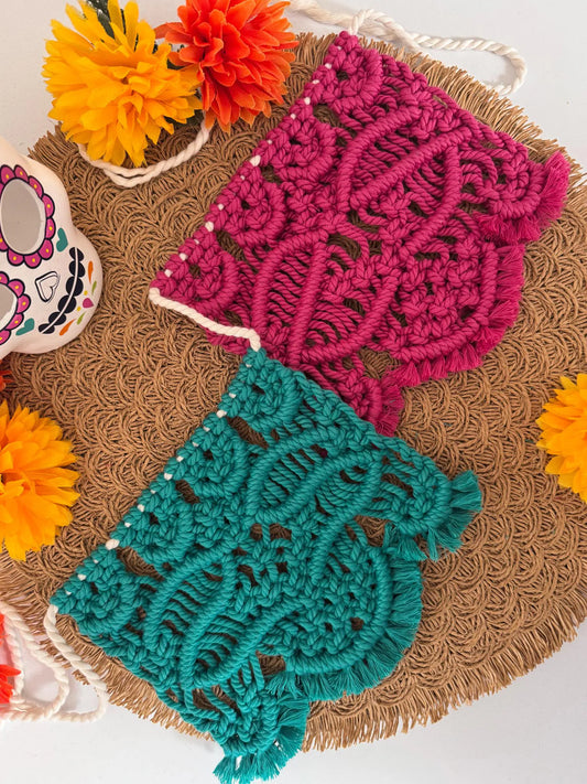 Patrón de Macramé - Banderin estilo "Papel Picado Mexicano"