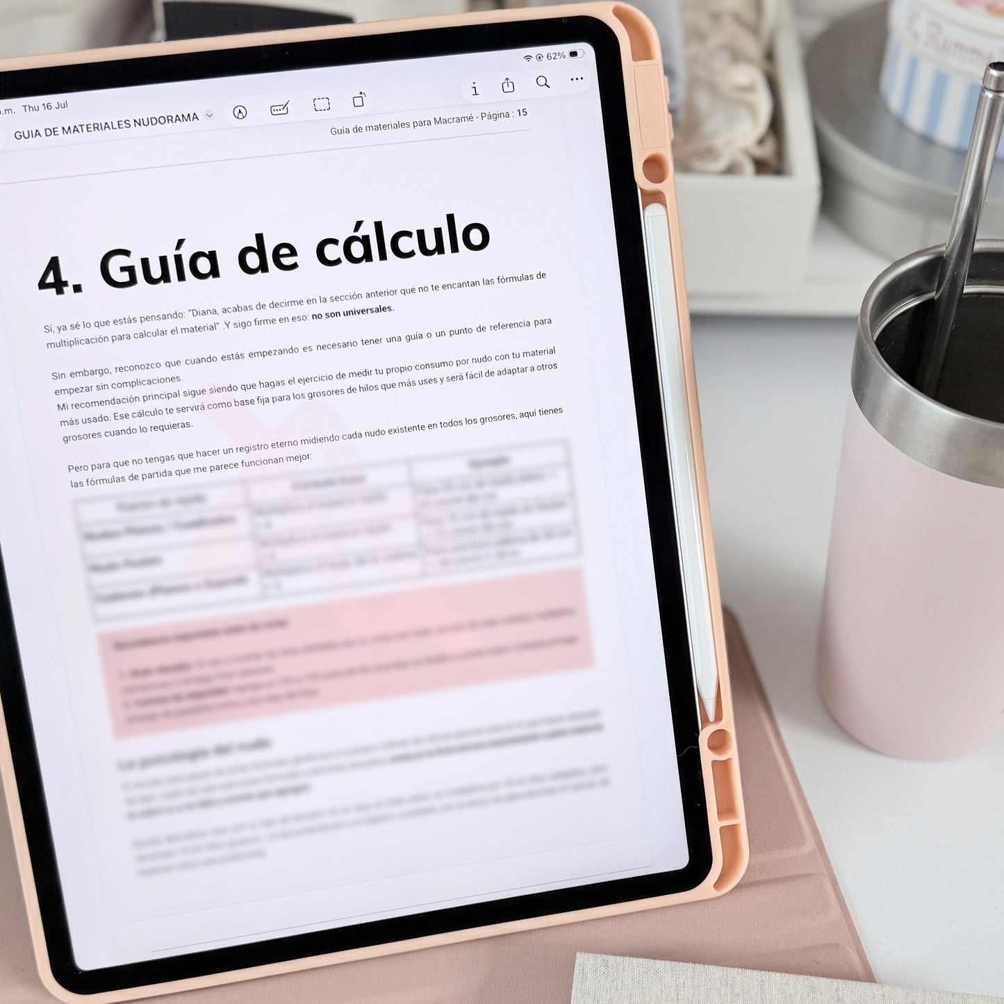 Guía de Materiales