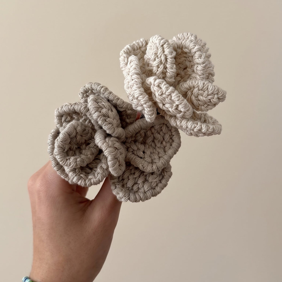 Patrón de Macramé - Flores Tejidas