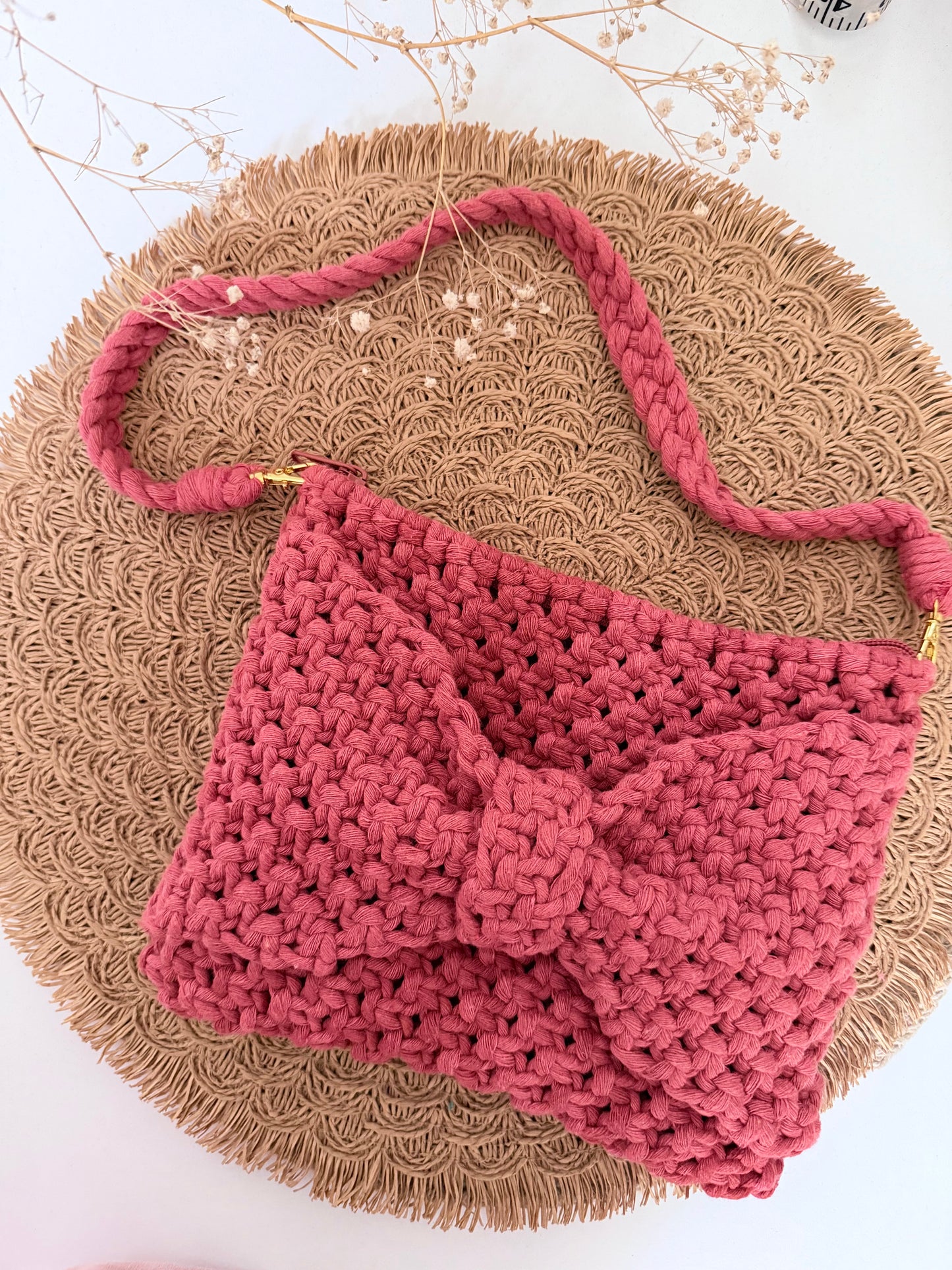 Patrón de Macramé - Bolsa de Moño