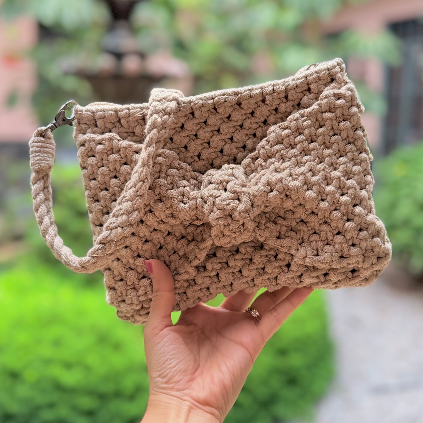 Patrón de Macramé - Bolsa de Moño