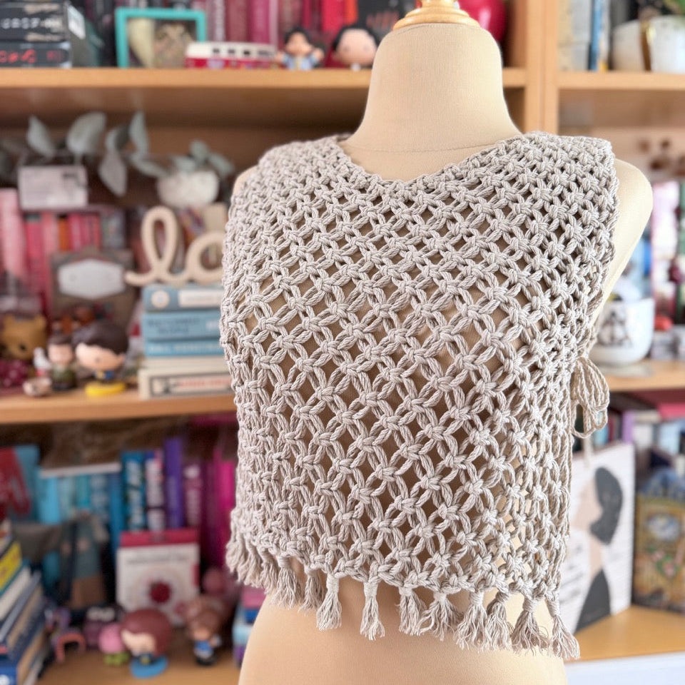Clase en Línea: Chaleco de Macramé