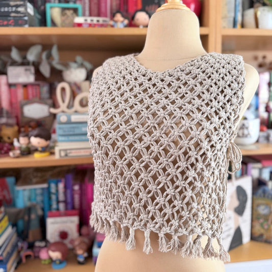 Clase en Línea: Chaleco de Macramé