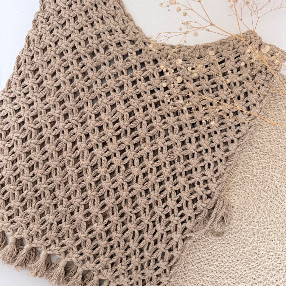 Clase en Línea: Chaleco de Macramé