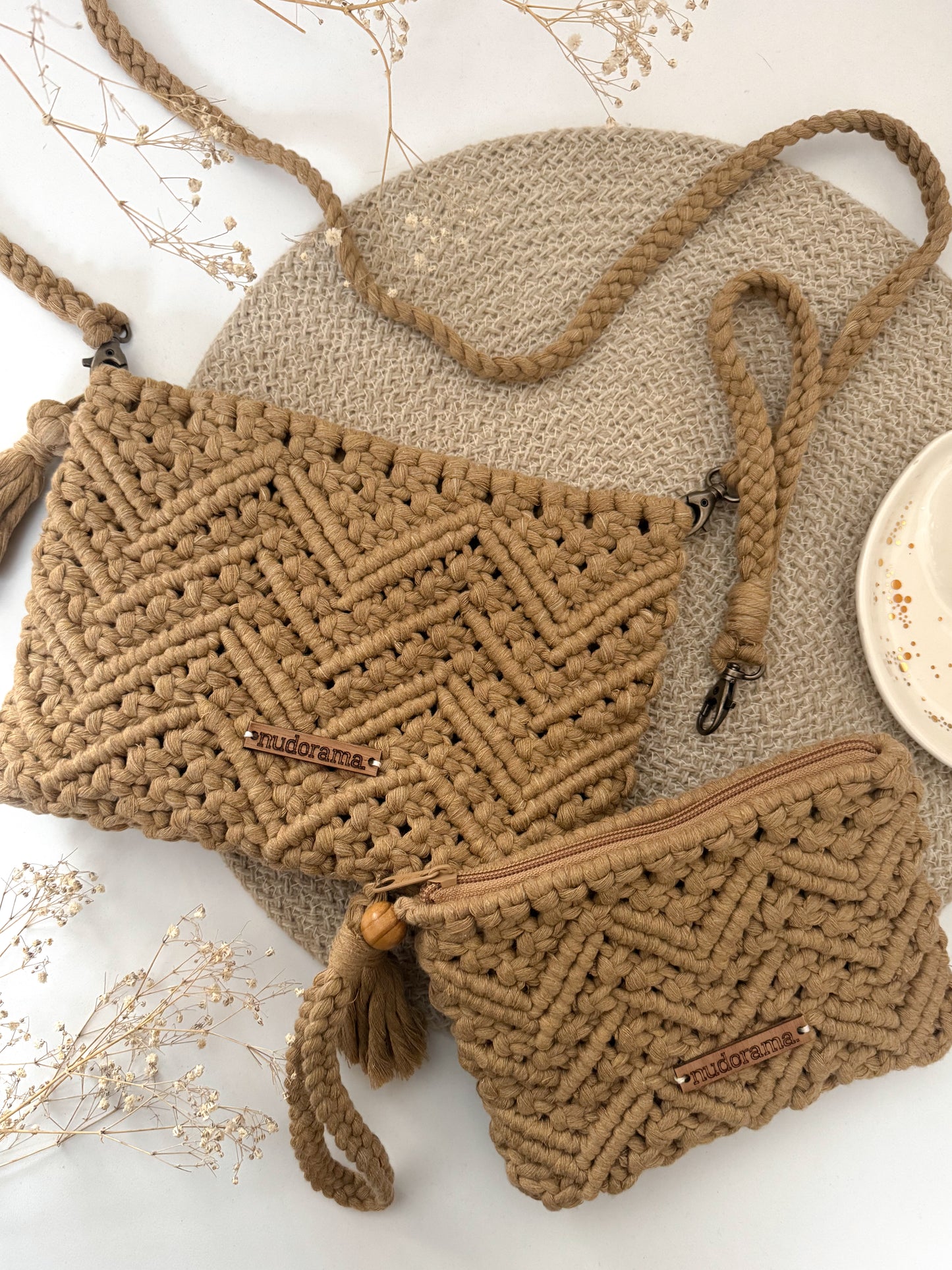 Patrón de Macramé - Bolsa Julieta