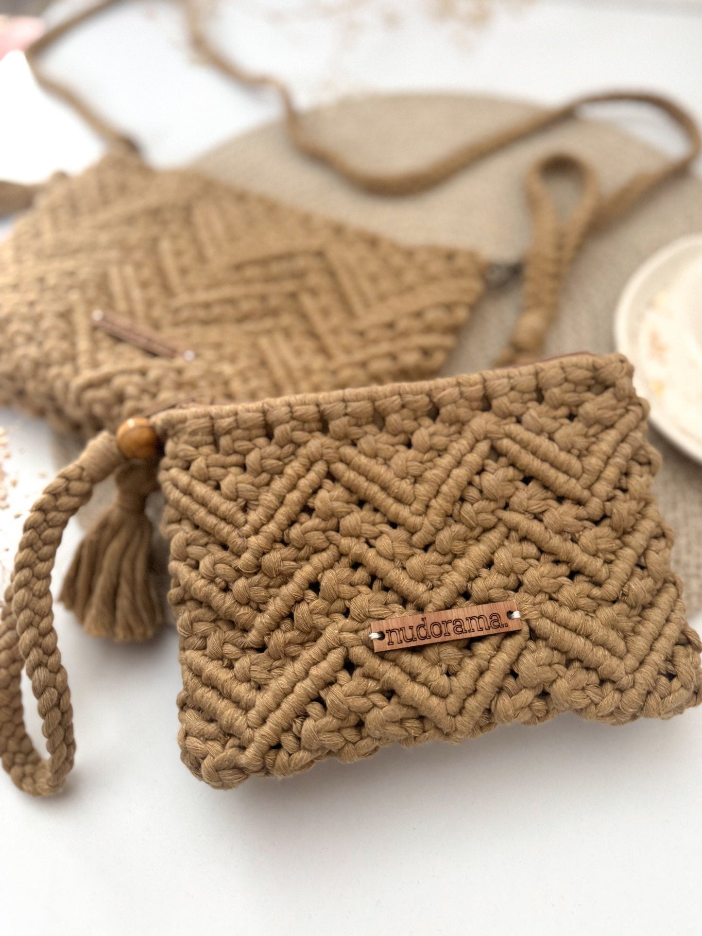 Patrón de Macramé - Bolsa Julieta