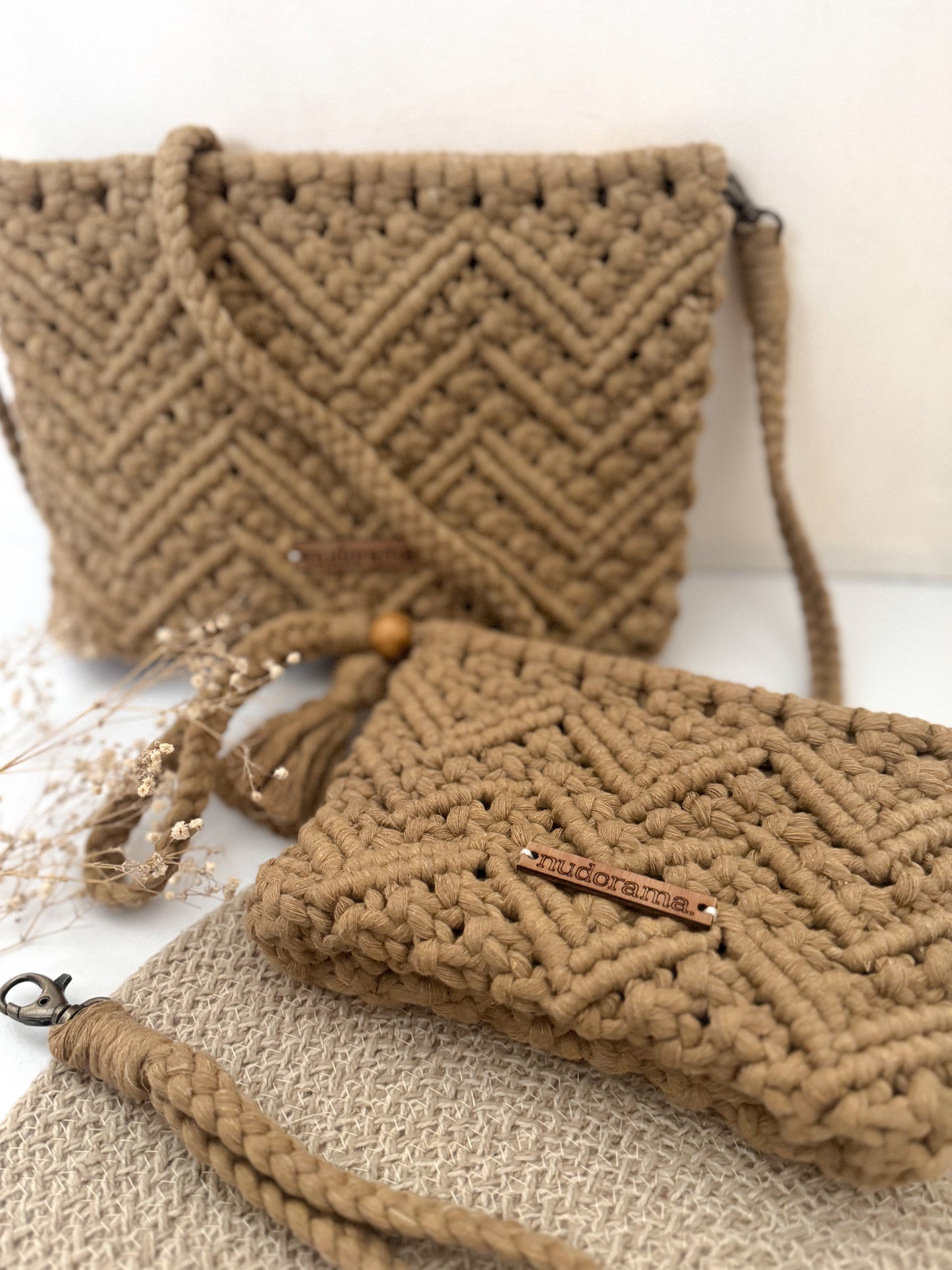 Patrón de Macramé - Bolsa Julieta